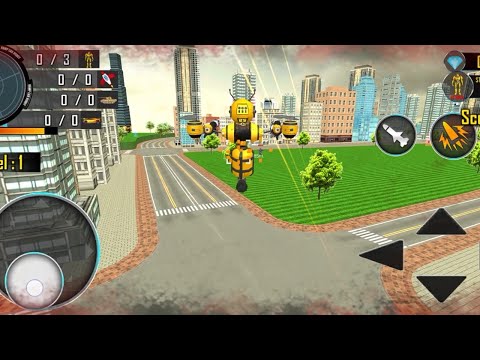 Bee Robot Car Transformation Game | Robot Games | Android Gameplay