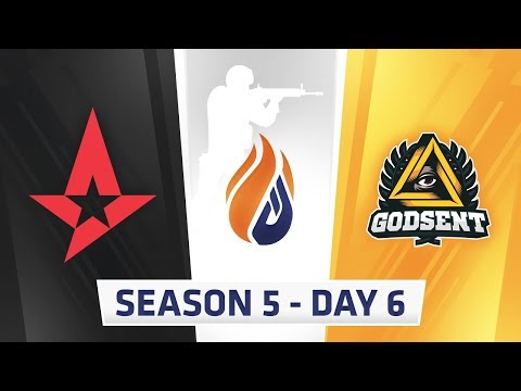 ECS Season 5 Day 6 - Astralis vs Godsent - Inferno