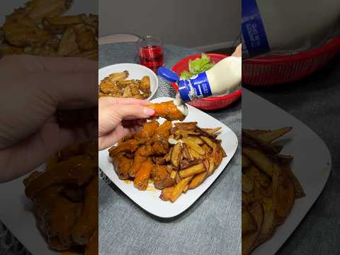 Alitas en salsa buffalo #receta #nicaraguense #wings