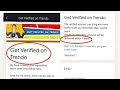 Trendo Application Mein Verify ID Kaise Karen And Paisa Kaise Kamaaye Full Information Video