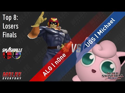 Smashville 7 - ALG | n0ne (Captain Falcon) vs. UGS | Michael (Jigglypuff) - SSBM - Losers Finals