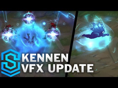 Kennen Visual Effect Update - All Skins Comparison | League Of Legends