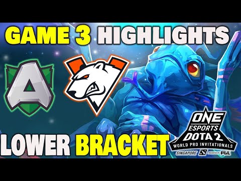 ALLIANCE VS VIRTUS.PRO GAME 3 Highlights ONE Esports Singapore Lower Bracket