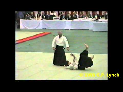 Hiroshi Isoyama Shihan 1995 All Japan Aikido Demonstration 磯山博師範