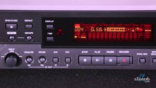 Video thumbnail for Tascam CD-RW900mkII CD Recorder by zZounds