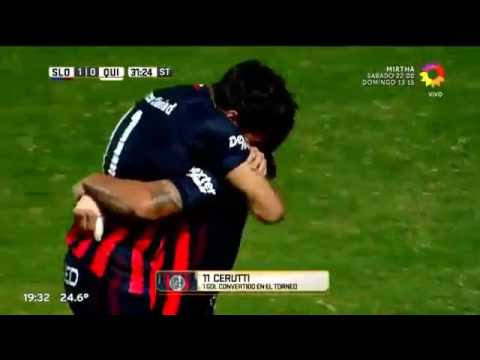 Primera División 2016/2017 - Fecha 17 - Cerutti - San Lorenzo 1 - Quilmes 0