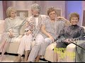 Golden Girls Betty White Bea Arthur Rue McClanahan Estelle Getty Interview 1985 RITY Archive