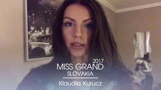 Klaudia Kurucz Miss Grand Slovakia 2017 Introduction Video
