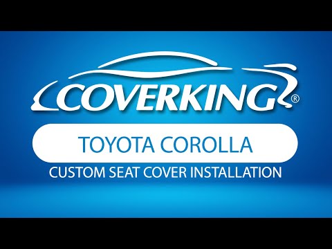 How to Install 2019-2025 Toyota Corolla Hatchback Custom Seat Covers | COVERKING®
