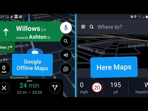 Here Maps vs Google Maps