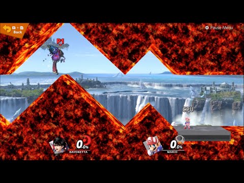 @Prowder debunk Lava Bump Tunnel with Young Link, Bowser Jr., Hero, and Bayonetta
