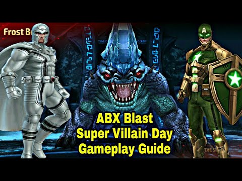 ABX Blast Super Villain Day Gameplay Guide - Marvel Future Fight