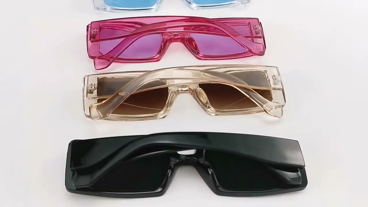 Eugenia Eyewear | Women Big Frame Sunglasses, Female Vintage Square Colorful Sunglasses