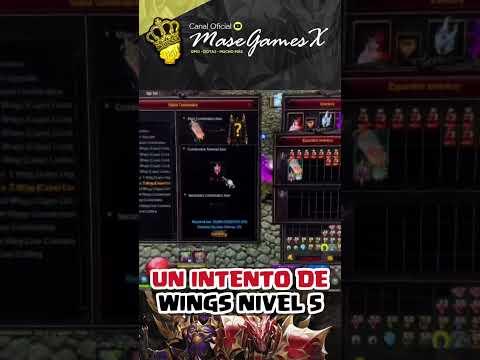PRIMERAS ALAS NIVEL 5 BK - LordFruty 💪 Mu Online S19.1 💥#mmorpg #muonline #gaming