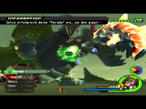Let's Play Kingdom Hearts II [German] part 53 Chelterrar als Boss