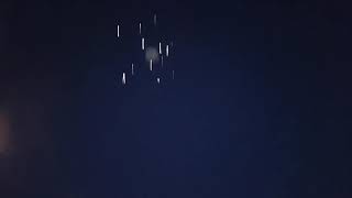 Burning aces cake firework