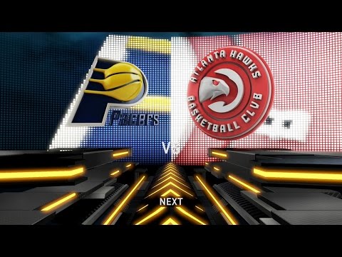 NBA 2K16 Gameplay - Indiana Pacers vs Atlanta Hawks Full Game (Xbox One)