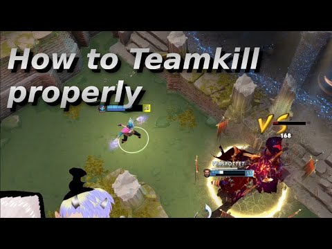 How to Teamkill properly   (in Aghanim's Labyrinth: The Continuum Conundrum)