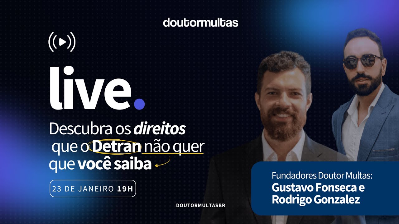 🚨 Direitos que o DETRAN NÃO quer que VOCÊ SAIBA! | LIVE COM ESPECIALISTAS EM DIREITO DE TRÂNSITO