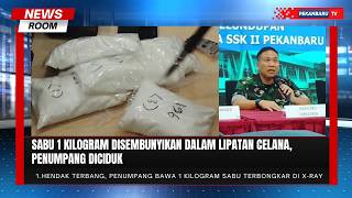 Gagal Terbang! 1 Kilogram Sabu Terbongkar Di Koper Penumpang