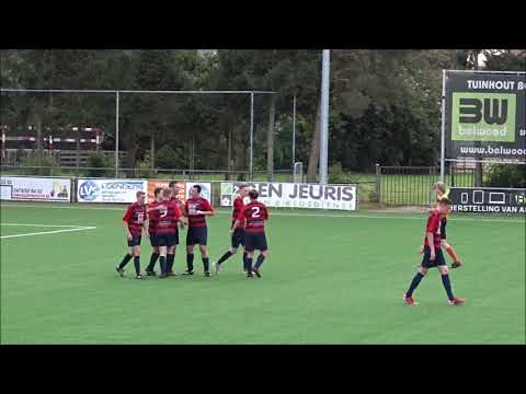 Koersel B - BS Sport: doelpunt Bryan Thoelen (0-1)