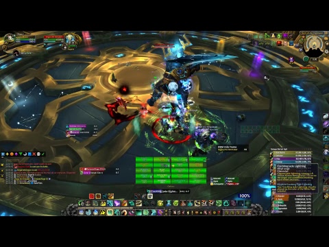 WOW Heal Monk Antorus, the Burning Throne Argus Mythic Progress