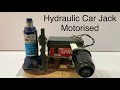 Hydraulic Car jack Mechanical engineering final year project
