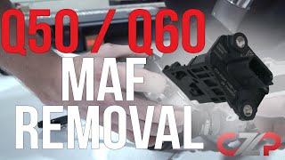 Infiniti Q50 / Q60  MAF Housing Removal From Intake Piping
