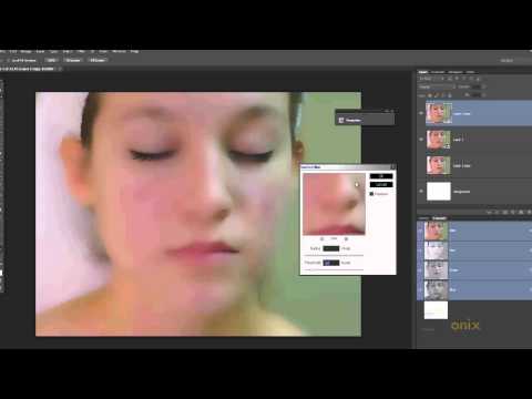 Adobe Photoshop Tutorial 22 - Face Touch Up and Remove Blemishes