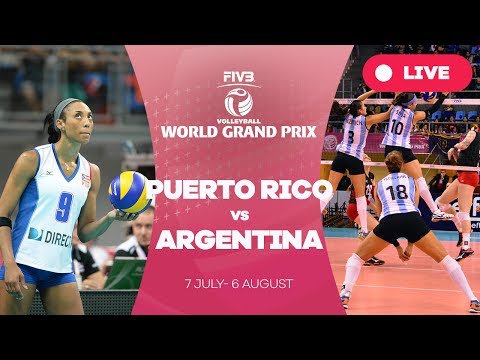 Волейбол Puerto Rico v Argentina — Group 2: 2017 FIVB Volleyball World Grand Prix