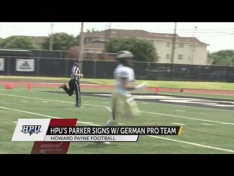 Howard Payne's Jake Parker signs to play professionally in Germany