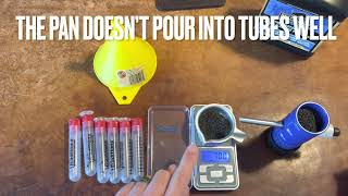 How to measure Blackhorn 209 in weight and the difference of measuring in volume.