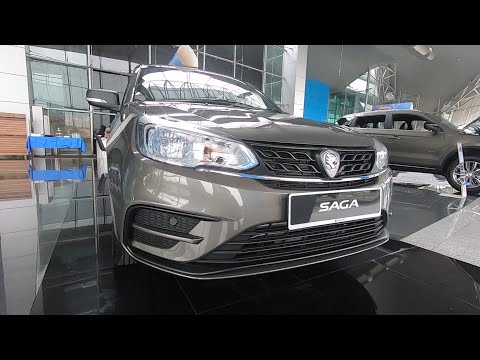 The New 2022 Proton Saga 1.3 Standard AT Interior Exterior Walk Around 4K