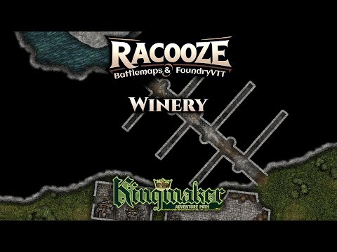 Winery - Kingmaker - Battlemap Timelapse