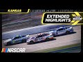 A win worth fighting for: NASCAR Cup Series Extended Highlights from Kansas