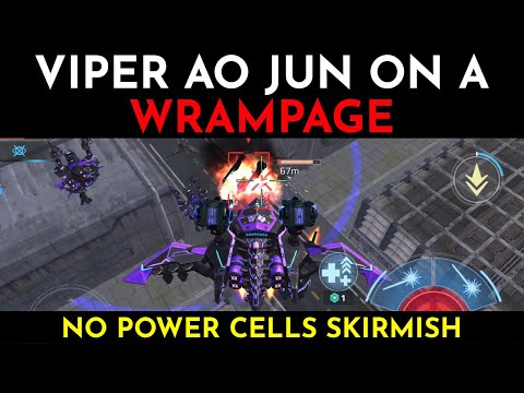 Corona Leech, Igniter Leech and Viper Ao Jun In Skirmish - War Robots Gameplay