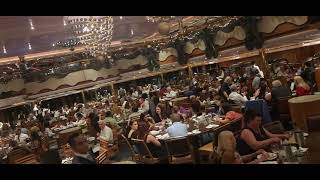 Carnival cruise Formal dinner @ Golden Pearl restaurant