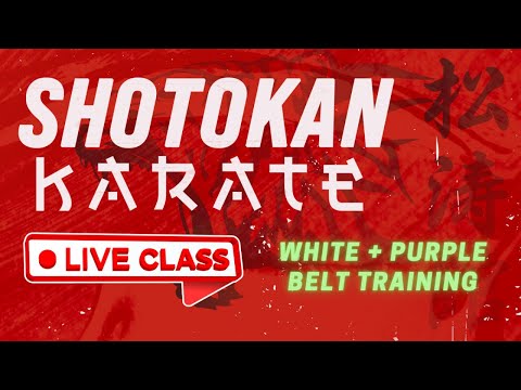 GMAU Shotokan Karate LIVE | Beginner & Advanced Training thumbnail