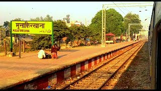 preview picture of video '[IRI] मुसाफिरखाना स्टेशन | Musafirkhana Station Skipped at High Speed by Kumbha Superfast Express'