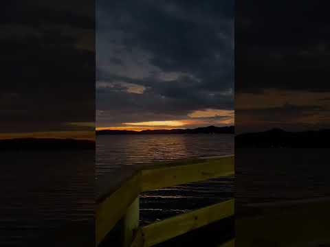 Lindo fim de tarde, 11 de setembro em Imaruí-SC