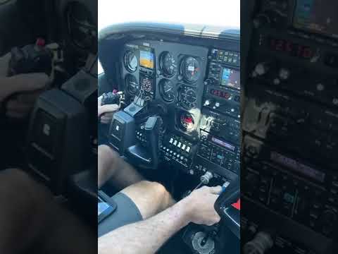 Cessna 182 landing at Noosa Sunshine Coast
