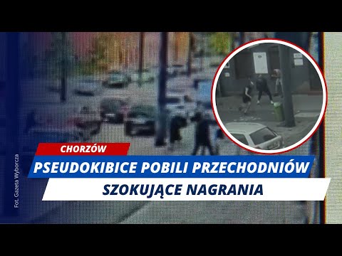 Chorzów: pseudokibice zaatakowali przechodniów