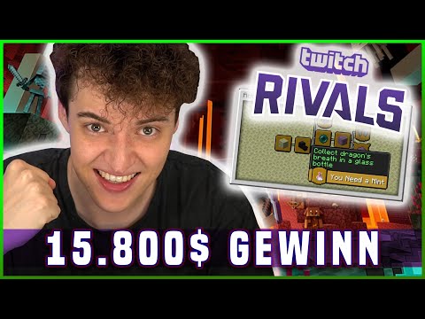VeniVidiVici -  HOW WE WON $15,800 IN MINECRAFT!  😱 (TWITCH RIVALS)
