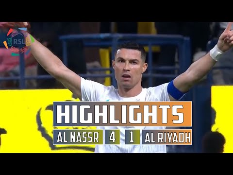 Al Nassr 4-1 Al Riyadh | Highlights | Roshn Saudi League | 8th December 2023