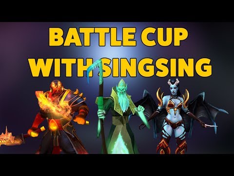BATTLE CUP WITH SINGSING!