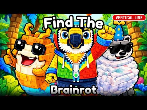 PRICIL CARI 3 BRAINROT TERBARU Di The Brainrot Roblox Multiplayer  #multiplayer #liveroblox