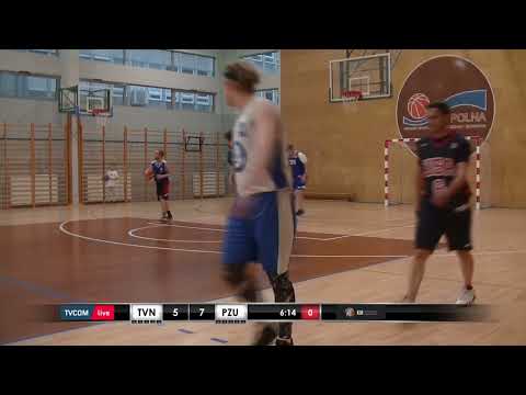 Cały mecz: PZU Sport Team vs TVN - I Liga Warszawa - 24.05 - Koszykarska Liga Biznesu