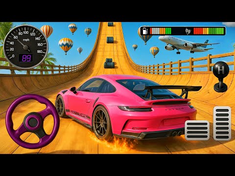 Extreme GT Car Stunt Master Simulator – World Mega Ramp Race 3D Challenge – Android Gameplay 2025