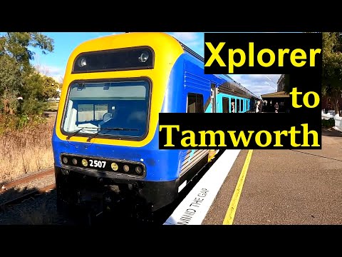 NSW Trainlink XPLORER - Newcastle to Tamworth (review)