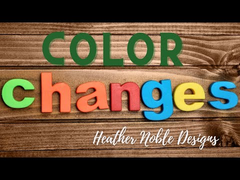 Color Changes in Mosaic Overlay Crochet (updated  1-14-22)